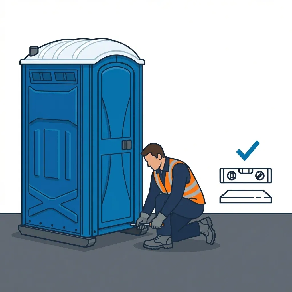 Infographic detailing flat floor entry safety indicators and symptoms in Woburn, MA